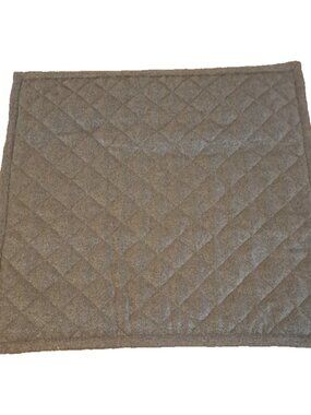 Ann Gish Quilted Euro Pillow Sham Gold The Art of Home Modern Zip Up 26x26